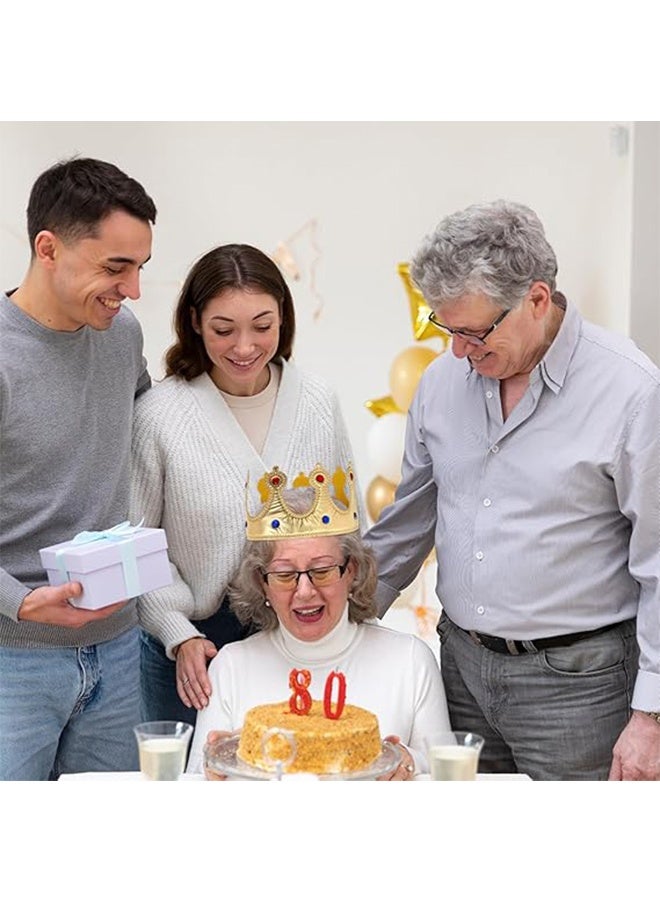 تاج الملك الذهبي الملكي، تاج عيد الميلاد الناعم، حفلات عيد الميلاد، مستلزمات الإكسسوارات، أزياء الحفلات، دعائم صور - Image 5