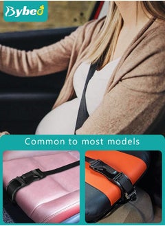 Bybeo Pregnancy Car Seat Belt Adjuster, Safety Belts Clip Buckle Seat Bump Strap for Pregnant Women Protect Unborn Baby, Prevent Compression of Abdomen, A Must Have for Maternity  - Image 5