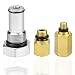 Mekar 2PCS Oil Rail Adapters Kits and 1 PC 60 High Pressure Oil Pump IPR Valve Air Test Fitting Tool Compatible with Ford 60L Powerstroke Diesel Engine - Image 2