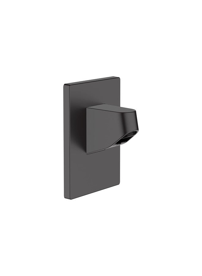 hansgrohe Pulsify S 3-inch Modern Showerarm for 4-inch in Matte Black, 24139671 - Image 1