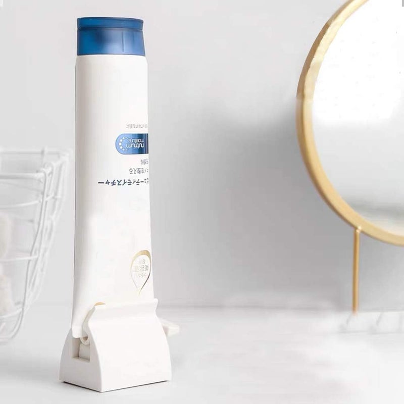 SCStyle Rolling Tube Toothpaste Squeezer Toothpaste Seat Holder Stand - Image 2