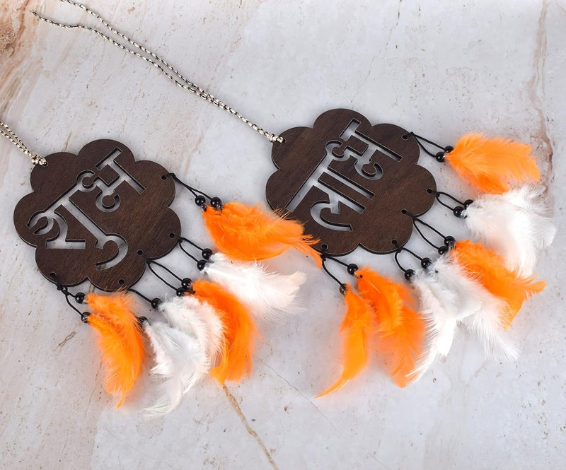 GLNRM Decorative Home, Window & Garden for Positive Vibes for Decorative Diwali Hanging Ornament Dream Catchers - SHUBH LABH - Image 1