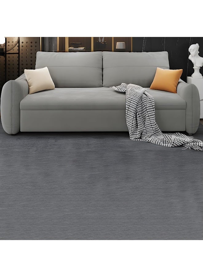Comfynest Comfynest Contemporary Square Arm Standard Stain Resistant Sofa Bed In Grey  - Image 4