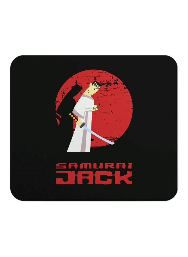 LIT Samurai Jack Logo Printed Mousepad - Image 1