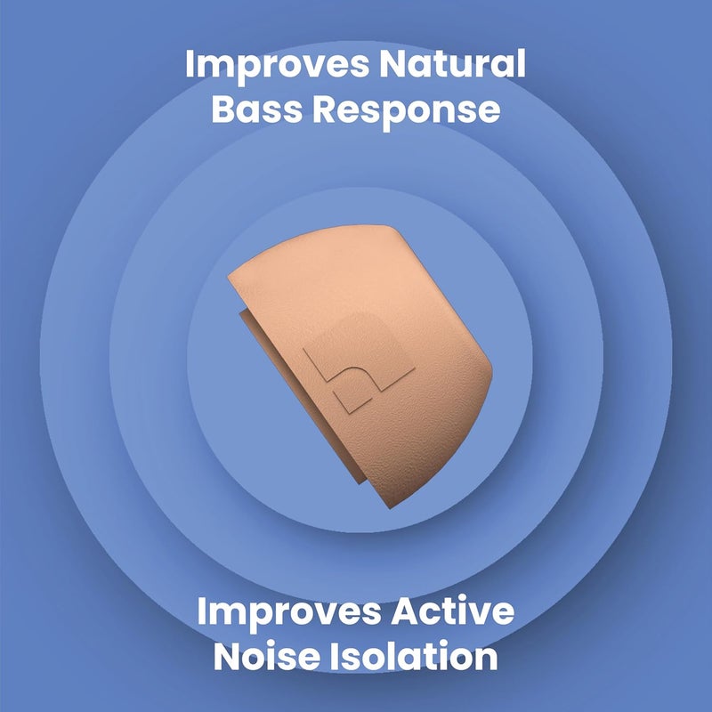AutoLine Pro Foam Masters Ultra-Premium Memory Foam Ear Tips for AirPods Pro 1st & 2nd Gen | 3 Pairs | New Ver. | Secure Fit | Super Comfort | Better Noise Cancel | Replacement Buds (Assorted S/M/L, Peach) - Image 5