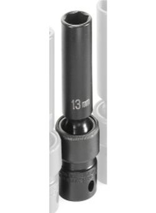 مقبس تثبيت عالمي متري عميق 1013UMD 3/8 Drive 13 مم من Grey Pneumatic