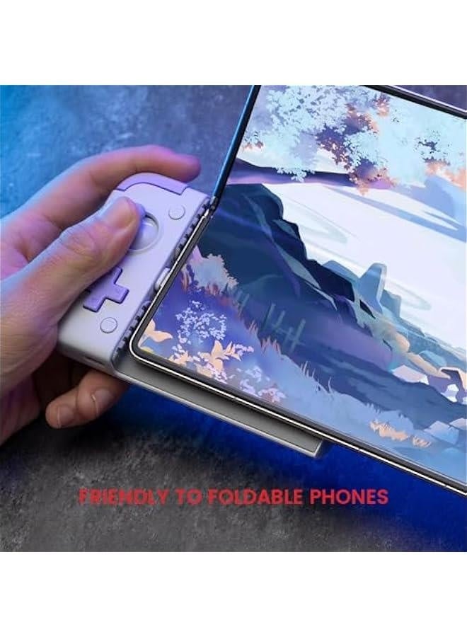 وحدة تحكم ألعاب محمولة بنوع X2S Type-C للأندرويد وآيفون 15 (USB-C)، جهاز تحكم هاتف مع عصي تحكم بتأثير هول - لعبة Xbox، بلاي ستيشن، نداء الواجب، غنشين إيفكت - Image 5
