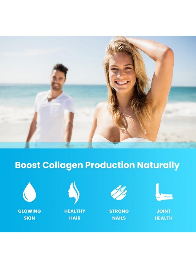 NutraChamps NutraChamps Collagen Boosting Gummies, Collagen Booster Gummy for Natural Collagen Production, Vegan Pectin Supplements Chews for Women & Men, 60 Peach Vitamins Gummies - Image 4