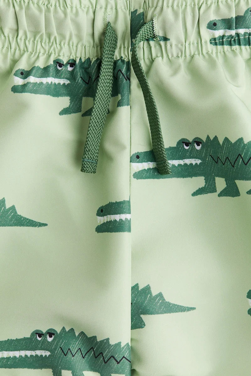H&M Printed swim shorts