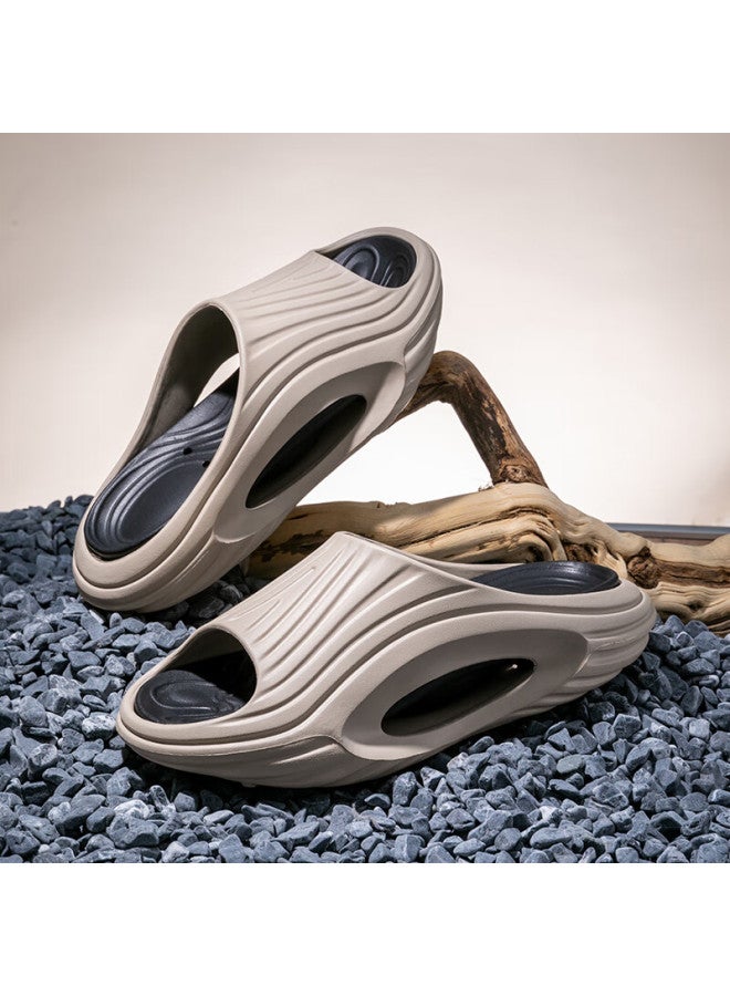 Mr. Darcy Daxi Mr. Cloud Chasing Men'S Slides With Thick Soles For Outdoor Activities Khaki Size 42-43 - Image 3
