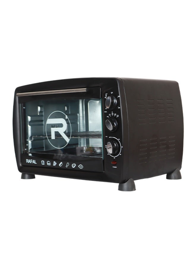 Rafal Electric Oven 45 Liters ( Lamp + Grill + Fan ) Black - Image 1