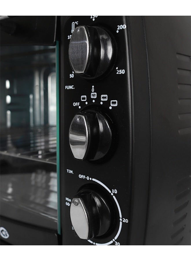 Rafal Electric Oven 45 Liters ( Lamp + Grill + Fan ) Black - Image 4