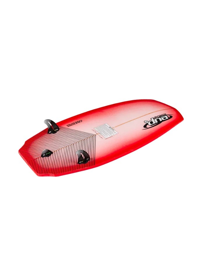 RONIX WAKESURF 2026 - DNA - Flyweight Pro - Arctic / Racing Red / Carbon - Image 5