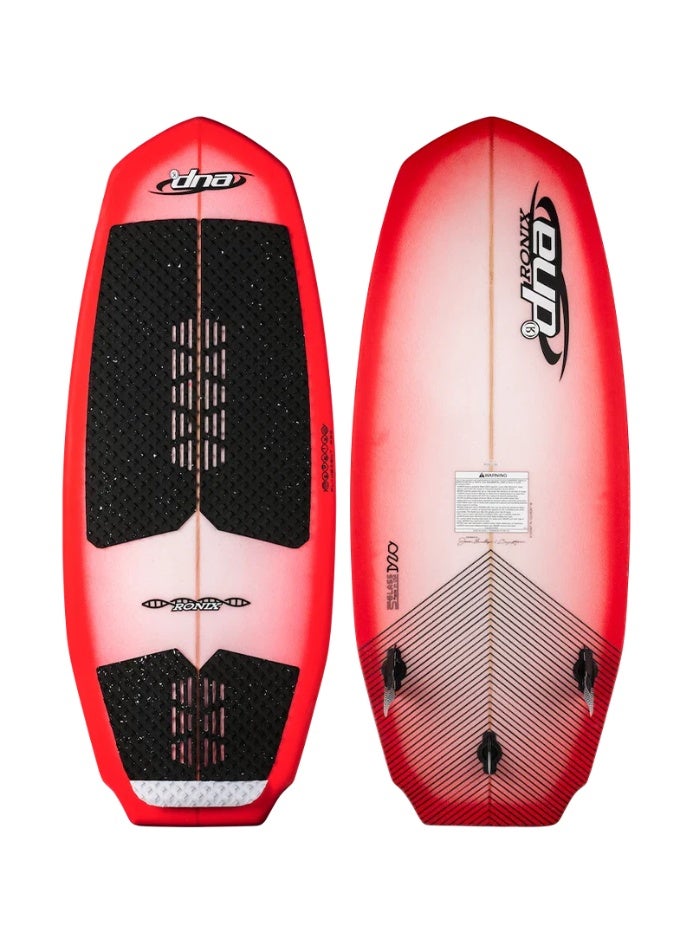 RONIX WAKESURF 2026 - DNA - Flyweight Pro - Arctic / Racing Red / Carbon - Image 1