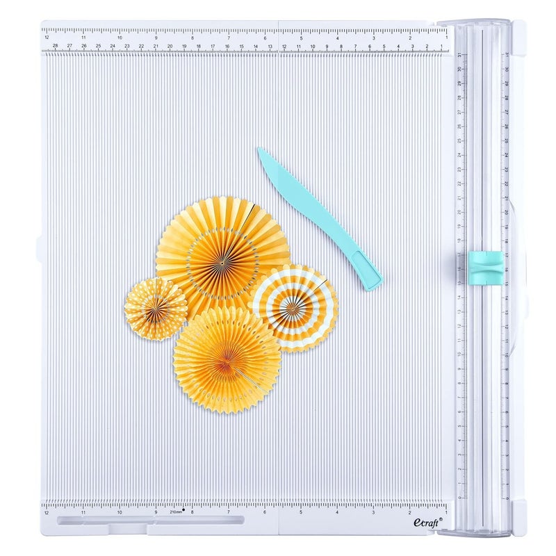 Adoere Score Board for Scrap Booking and Craft Box Making Rubber Grip Cutting Mat Set of 1 White
