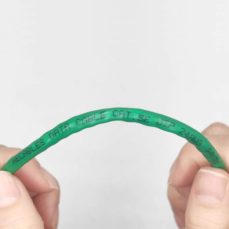 NECABLES CAT5E RJ11 Data Cable DSL Cable 6ft Heavy Duty High-Speed for DSL Modem UTP Compatible with ATT RJ11 6P4C Male to Male Green - 6 Feet - Image 4