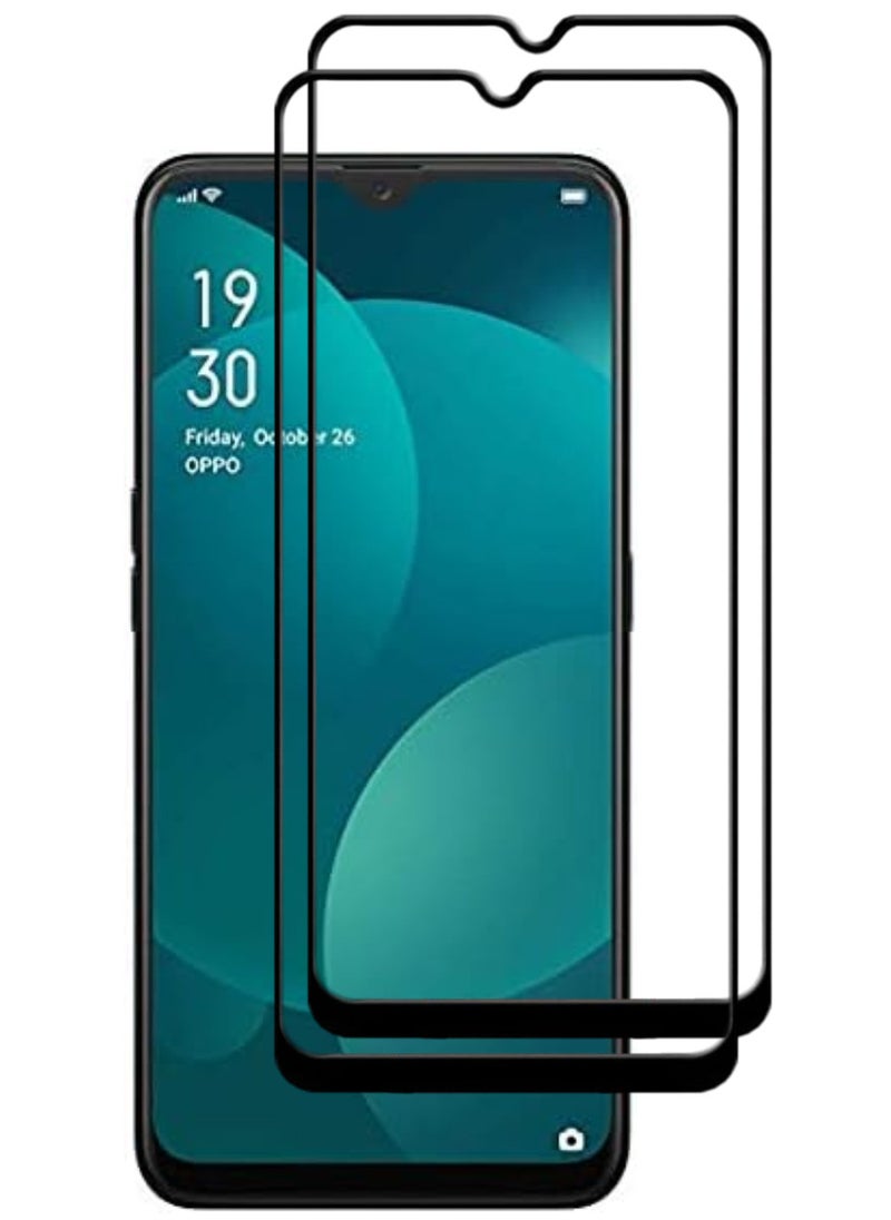 ACLIX 2 Pieces Antistatic ESD Dustproof Premium Quality High Definition Tempered Glass Screen Protector Designed For Oppo F11 - Image 1