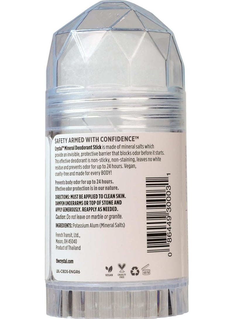 CRYSTAL, Mineral Deodorant Stick, Unscented, 4.25 oz (120 g) - Image 2