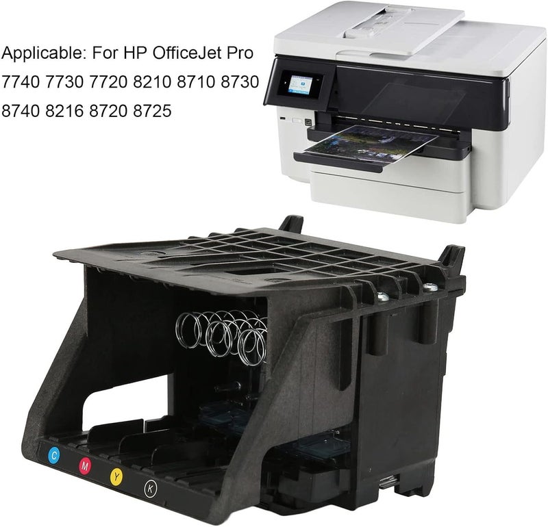 YUEHISY Print Head for Premium 952 Printhead Compatible with OfficeJet 7740 7730 7720 8210 8710 8730 8740 8216 8720 8725, Upgrade Print Head Chip - Image 2