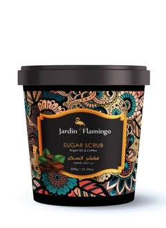 Jardin Flamingo Argan Oil & Coffee Sugar Scrub 600 gm  - Image 1