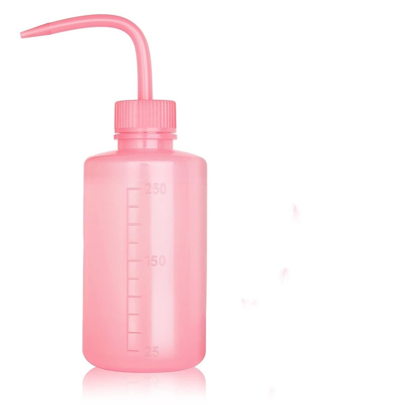 SHIELD PLUS Squeeze Washing Bottle for Medical Lab Tattoo Supplies Irrigation Squeeze Sprinkling Can Wash Plant Bottle Pack of 1 Pink - Image 1