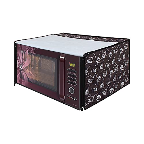 Lithara Printed Waterproof Microwave Oven Cover for Whirlpool Magicook 20SW 20L | Sams05 (Multicolor) - Image 2