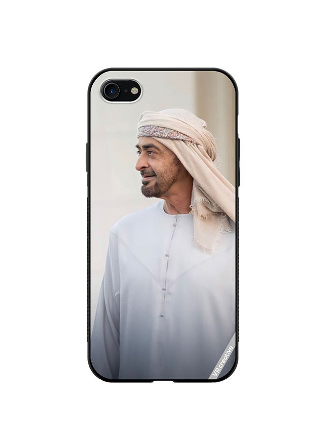 VR CREATIVE Protective Case Cover For Apple iPhone SE (2022) Sheikh Mohamed Bin Zayed Al Nahyan Design Multicolour - Image 1