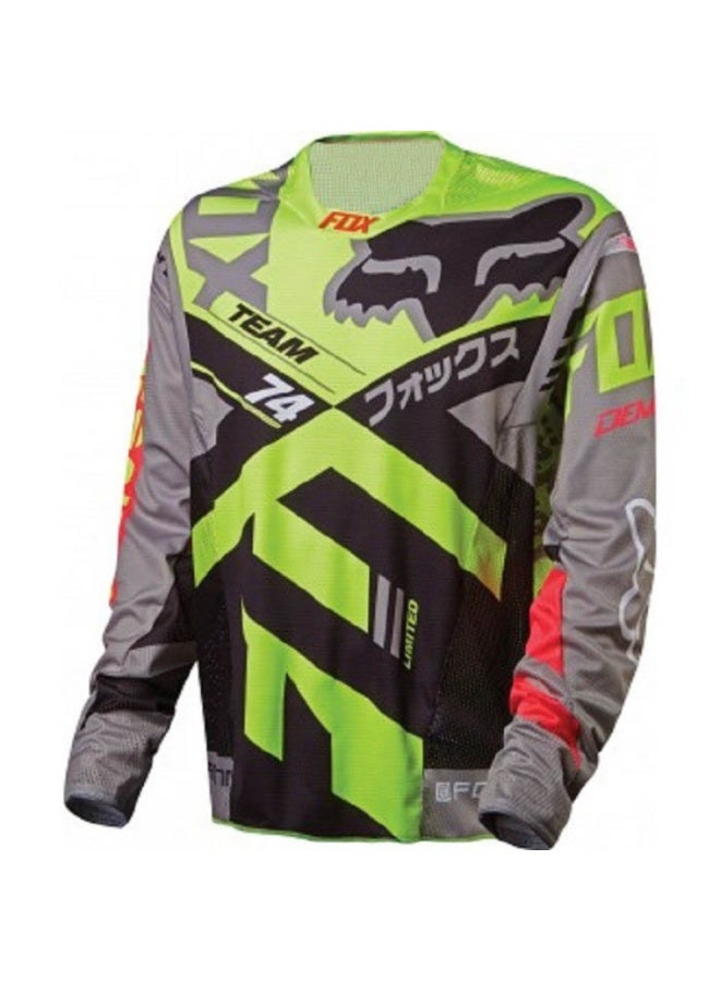 Fox Men's Outdoor Cycling Suit Off-road Road Mountain Bike Cycling Tops - Image 1