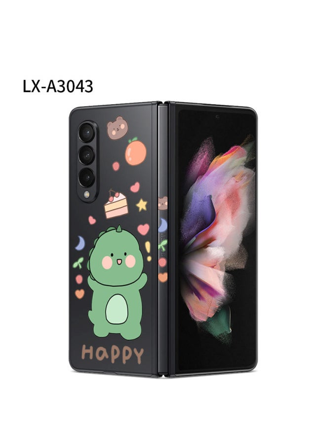 Generic For Samsung Fold3/4 All-inclusive Transparent Sticker Back Sticker W22 Sticker Personalized Color Sticker Folding Screen Fold2 Transparent-Color:LX-A3043-Dimensions:For Samsung Fold2 (color Through 3m)  - Image 1