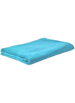 ENJOYhouse Super Soft Microfiber Bath Sheet 80x160cm Ultra Absorbent Beach Towel Quick Drying Microfiber Bath Towel Sky Blue  - Image 1