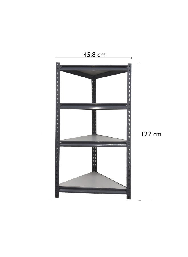 NAMSON Metal 4 Shelf Corner Storage Rack Ys-1818-Zc - Image 4