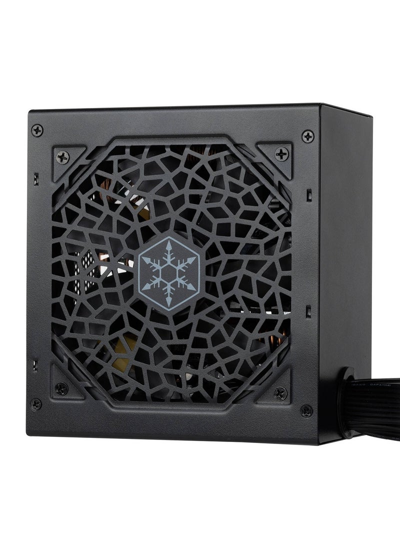 SilverStone - ATTIS 750R Non-Modular Power Supply, 750W Power, 80 Plus Bronze, Silent 120mm Fan, Active PFC, Multi-Protection, ATX Form Factor, Japanese Primary Capacitor, Black | SST-AT750R-BF - Image 1