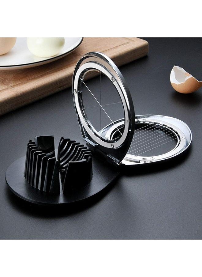 yongsheng Egg Slicer Egg Cutter Egg Wedger For Hard Boiled Eggs,Stainless Steel Wire with 3 Slicing Styles Cooked egg cutter  - Image 3
