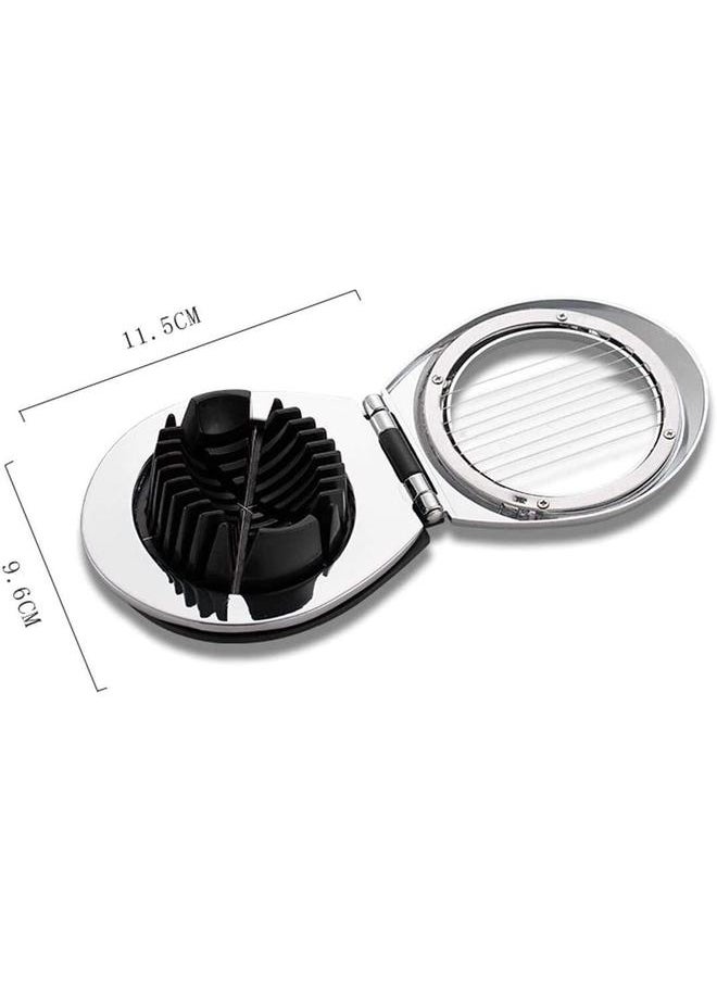 yongsheng Egg Slicer Egg Cutter Egg Wedger For Hard Boiled Eggs,Stainless Steel Wire with 3 Slicing Styles Cooked egg cutter  - Image 2