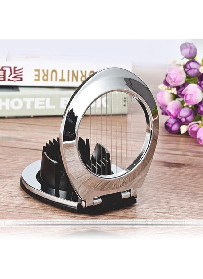 yongsheng Egg Slicer Egg Cutter Egg Wedger For Hard Boiled Eggs,Stainless Steel Wire with 3 Slicing Styles Cooked egg cutter  - Image 5