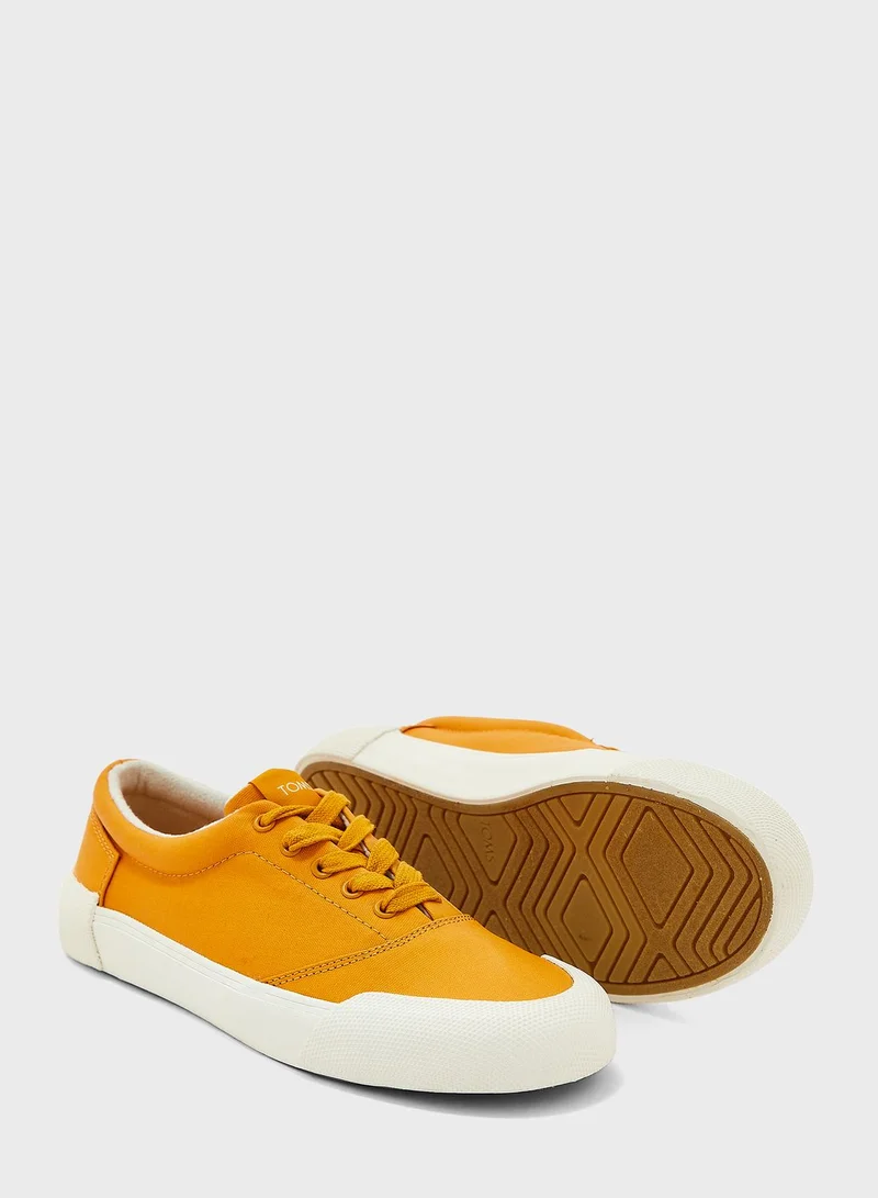 TOMS Lace Up Low Top Sneakers
