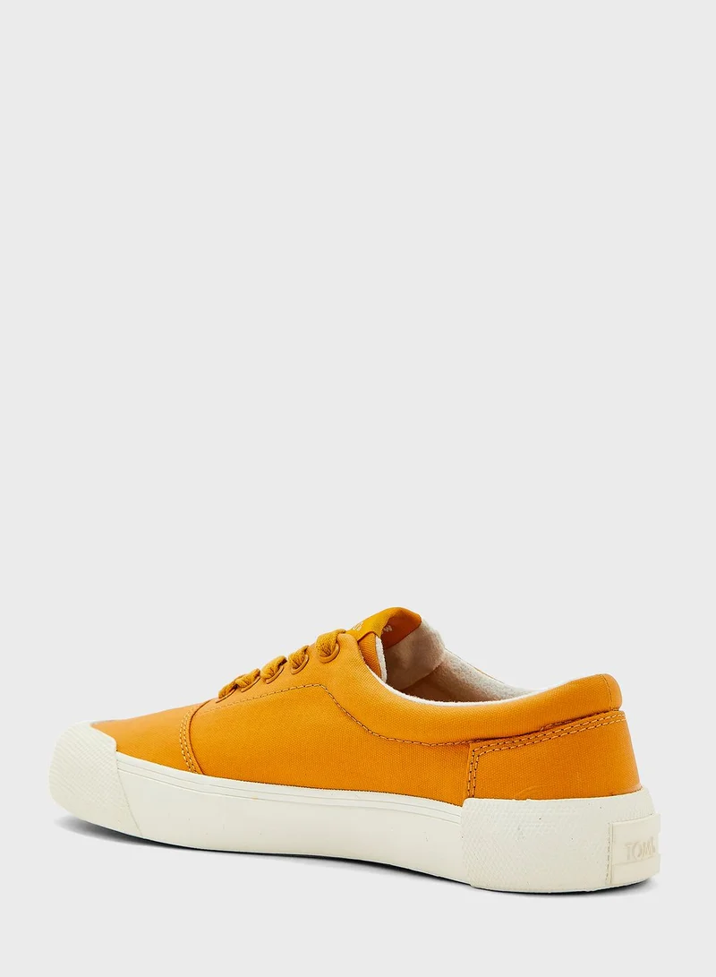 TOMS Lace Up Low Top Sneakers