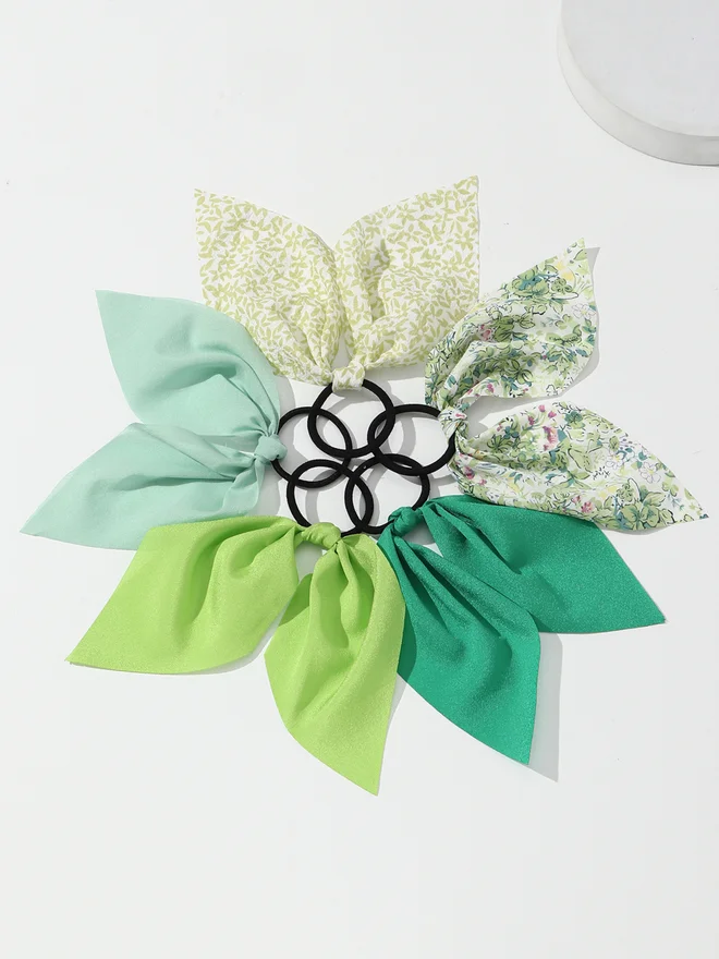 Take Two Set of 5 - Knot Decor Hair Ties