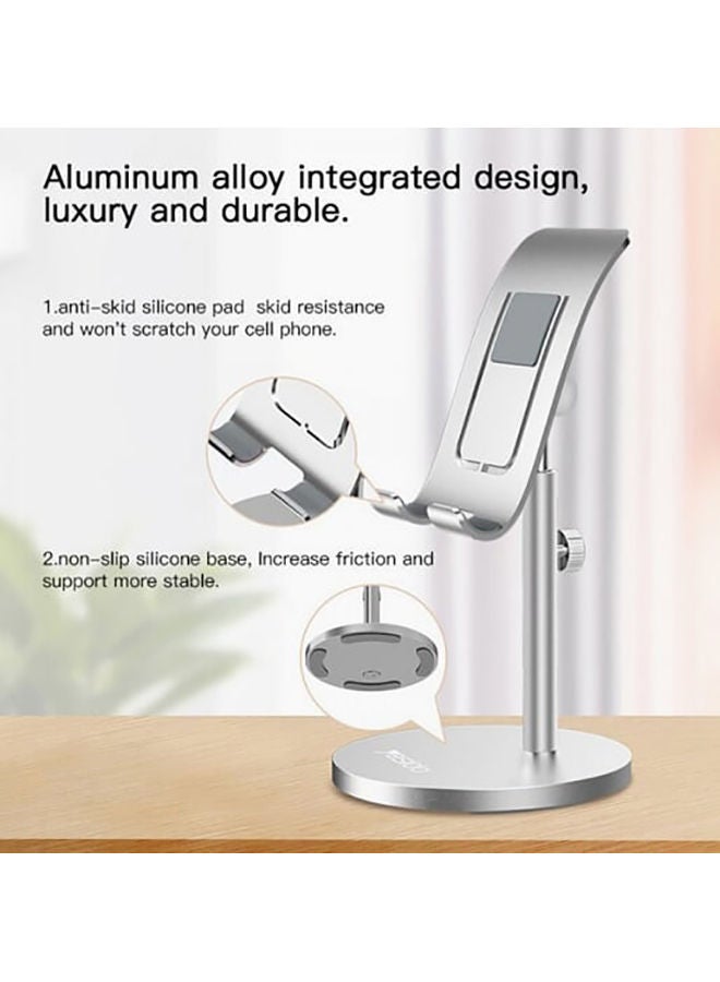 NIBEMINENT Adjustable Desktop Holder Silver  - Image 2