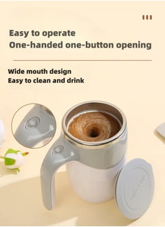 Generic Automatic Magnetic Stirring Coffee Cup Self Mixing Mug Rechargeable Stirring Mug For Coffee, Tea, Milk,  - Image 4