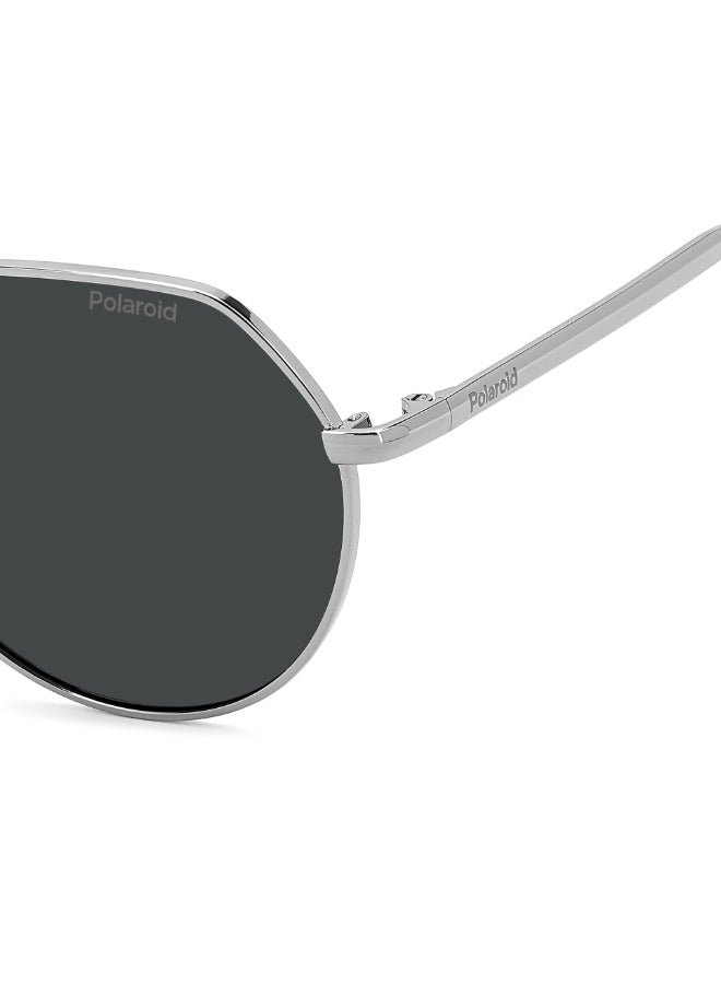 POLAROID KIDS PLD 8074/S Sunglasses Silver Round - Image 5