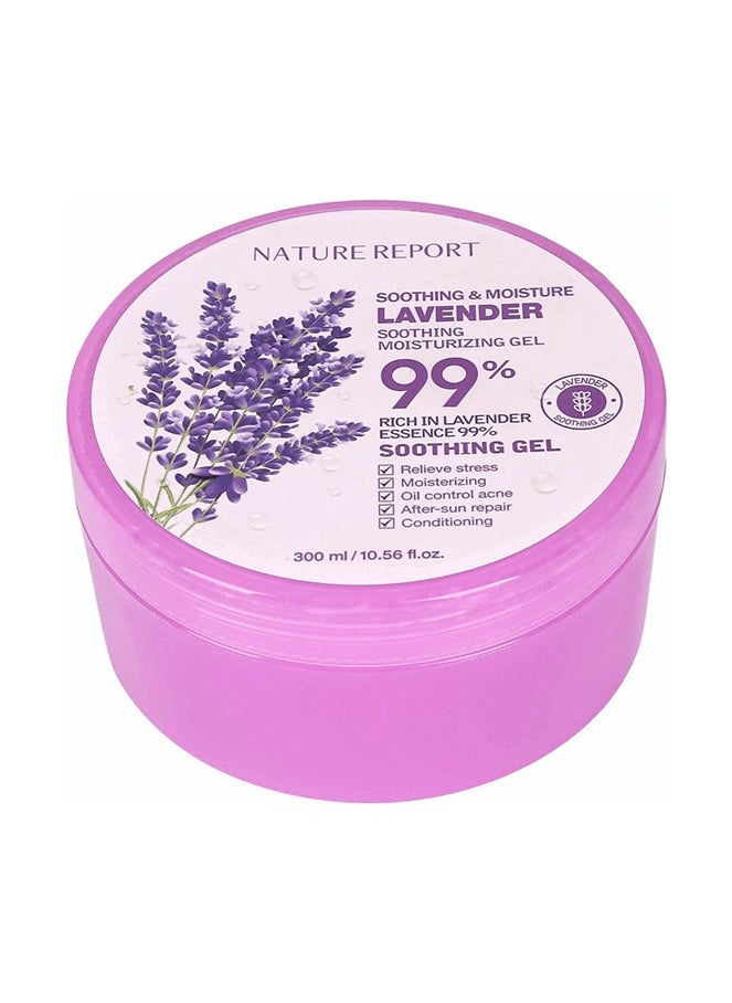 NATURE REPORT Soothing & Moisture Gel LAVENDER 