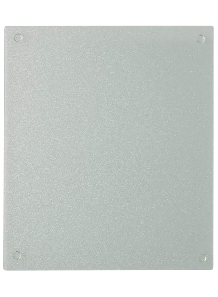 Farberware Glass Utility Cutting Board, 12-Inch-by-14-Inch, 12" x 14", Clear - Image 1