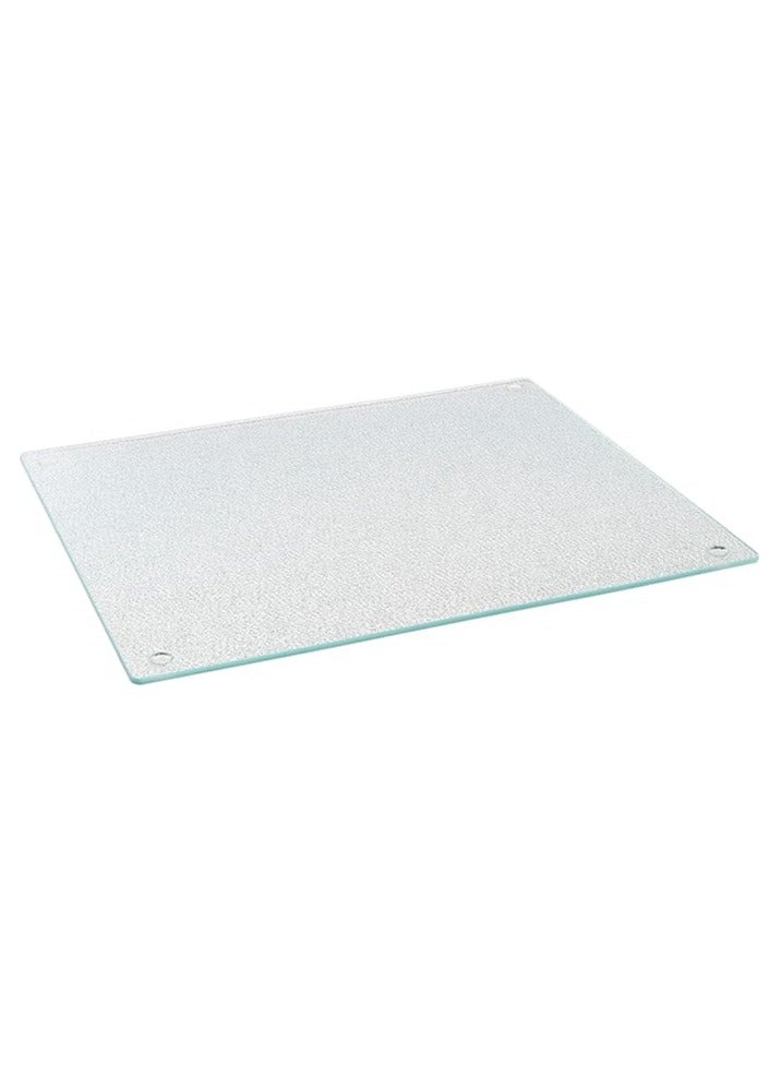 Farberware Glass Utility Cutting Board, 12-Inch-by-14-Inch, 12" x 14", Clear - Image 3