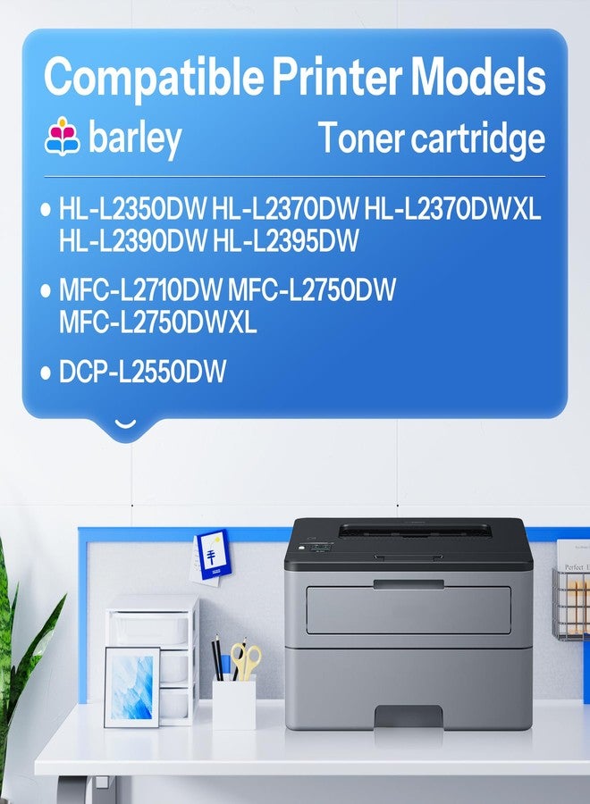 Barley TN730 TN-730 Toner Cartridge Black Compatible TN730 Toner Replacement for Brother TN-730 DCP-L2550DW MFC-L2750DW MFC-L2710DW Toner Printer (2-Pack). - Image 2