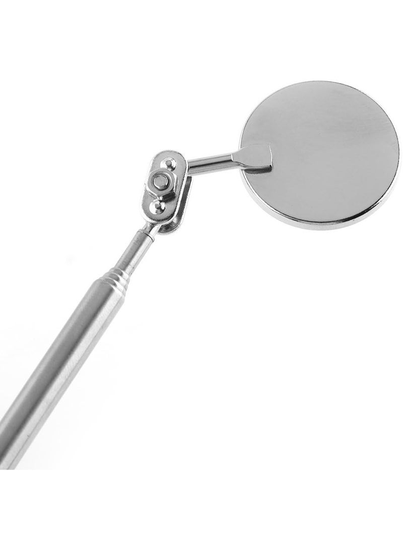 23.6in/ 600mm Inspection Mirror,Retractable Round Flexible Telescoping Mirror for Checking Observing Vehicle - Image 4