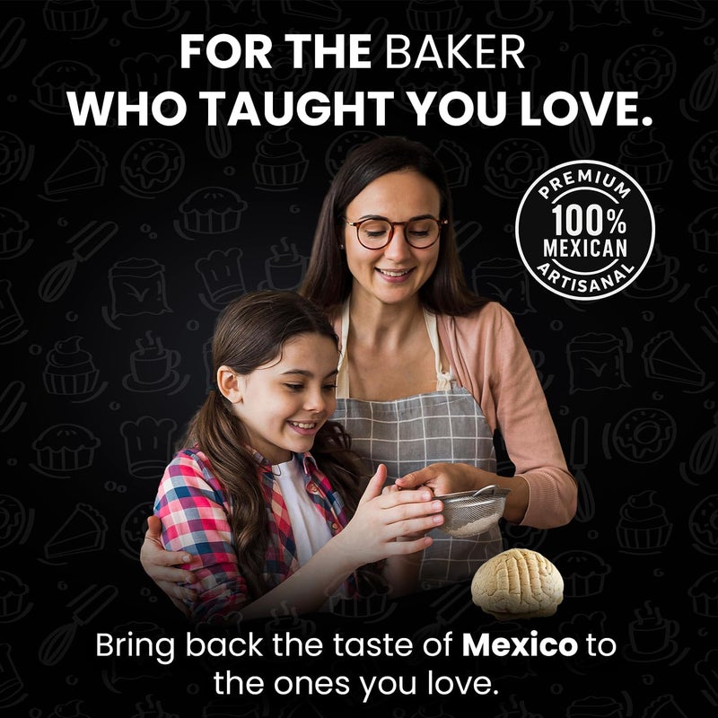 CuitÃ¡xi The Original Concha cutter mexican bread mold made of Stainless Steel 4.25 inches - Concha stamp two-sided mold made in Mexico - Concha mold for pan dulce mexicano - Marcador de conchas de pan - Image 3