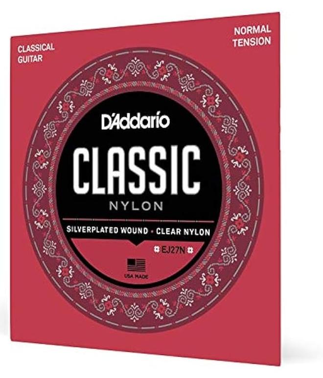 D'Addario EJ27N Student Nylon Classical Guitar Strings, Normal Tension - Image 1