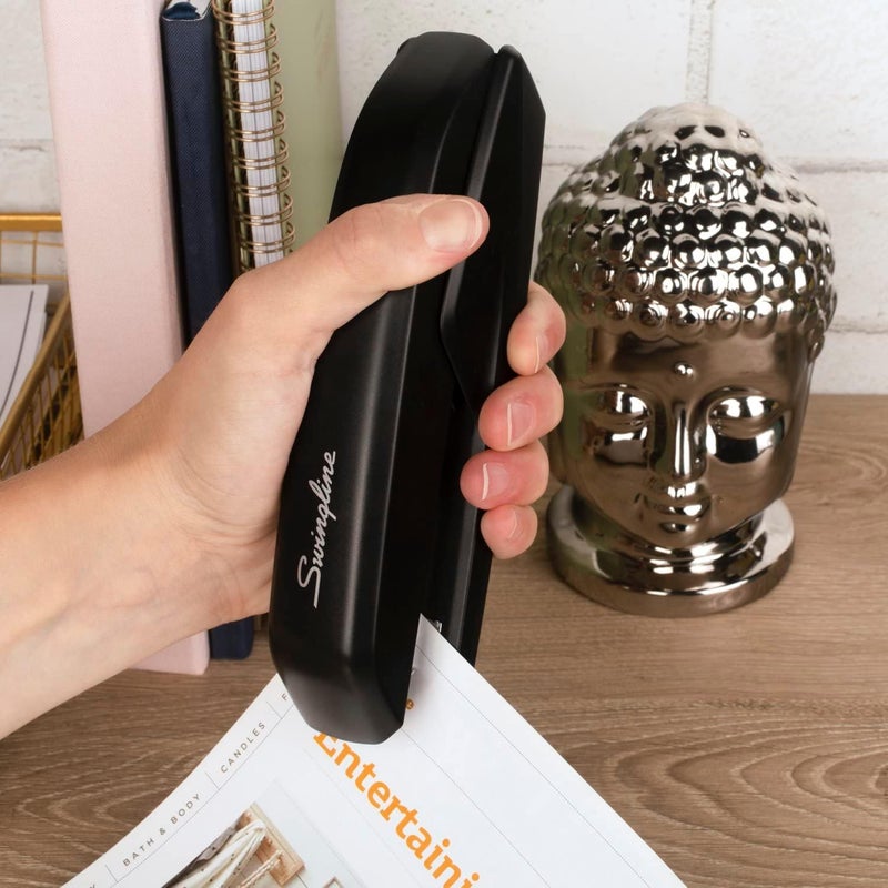 Swing Line Stapler Value Pack, 20 Sheet Capacity, Jam Free, Includes Standard Stapler, 5000 Staples and Staple Remover, Black (54551) (Pack of 12) - Image 2