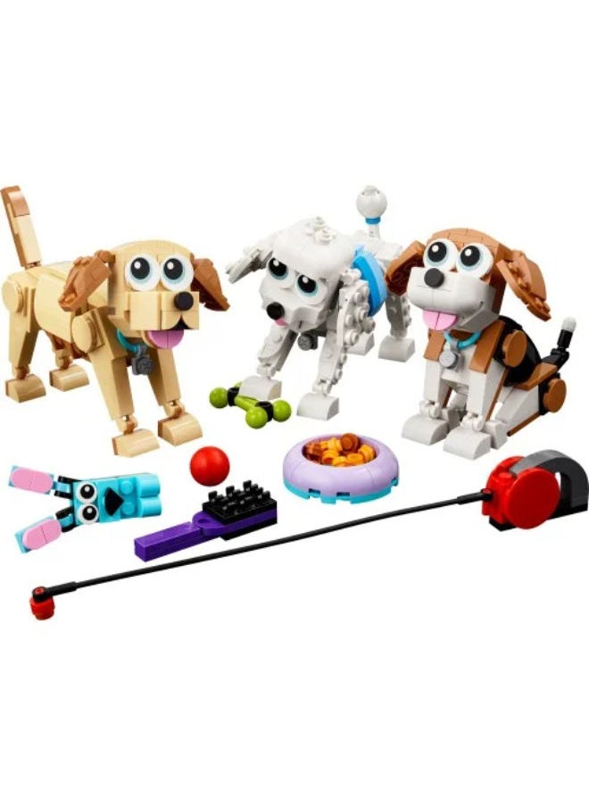 LEGO - 3In1 31137 Adorable Dogs  Building Set - Image 1